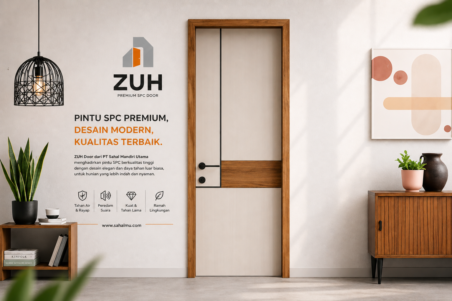 Tren Pintu Rumah Minimalis Modern: Mengapa Engineering Door Jadi Pilihan Utama di Sahal Mandiri Utama?